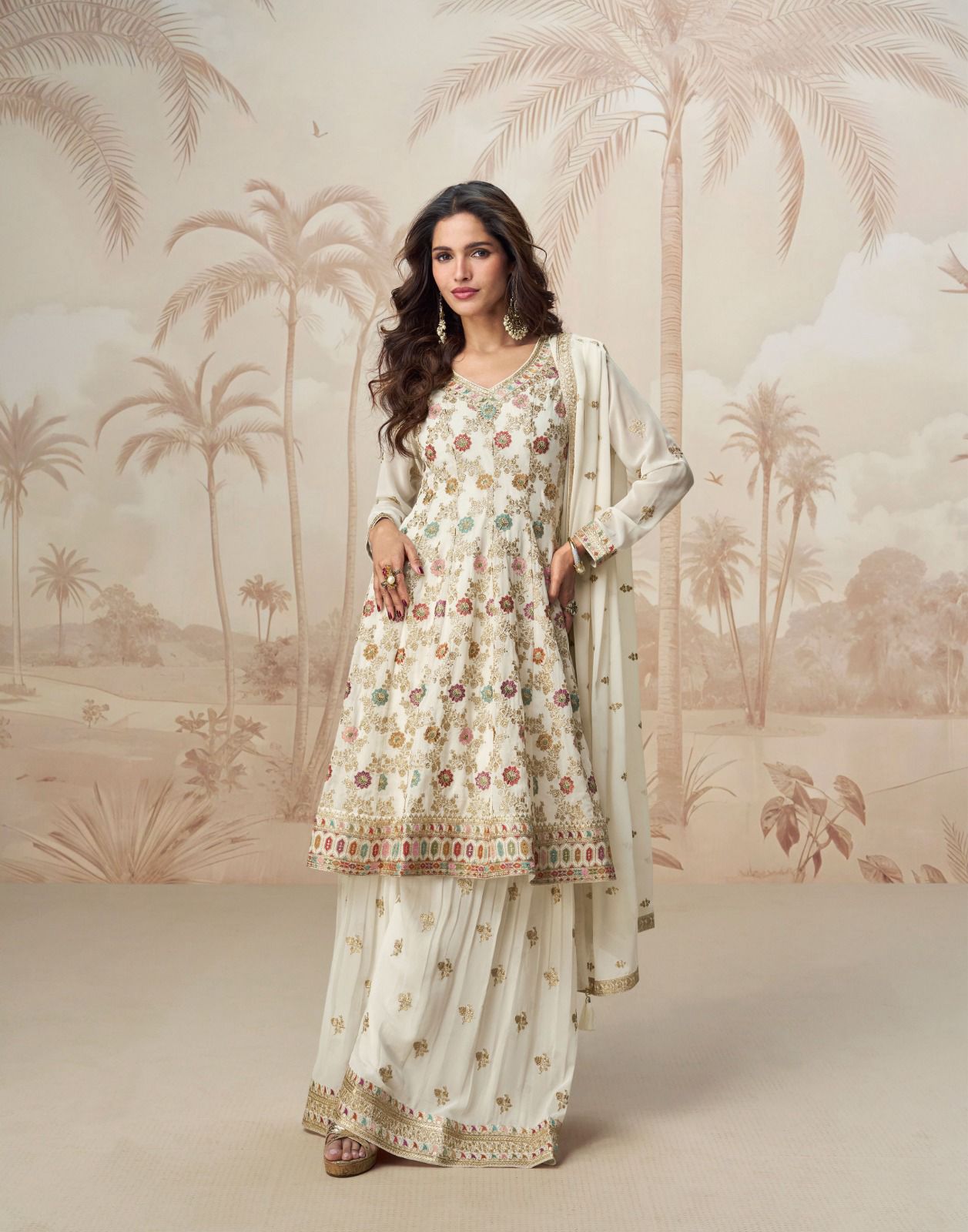 Shivani  by Aashirwad  Georgette Designer Salwar Kameez Collection